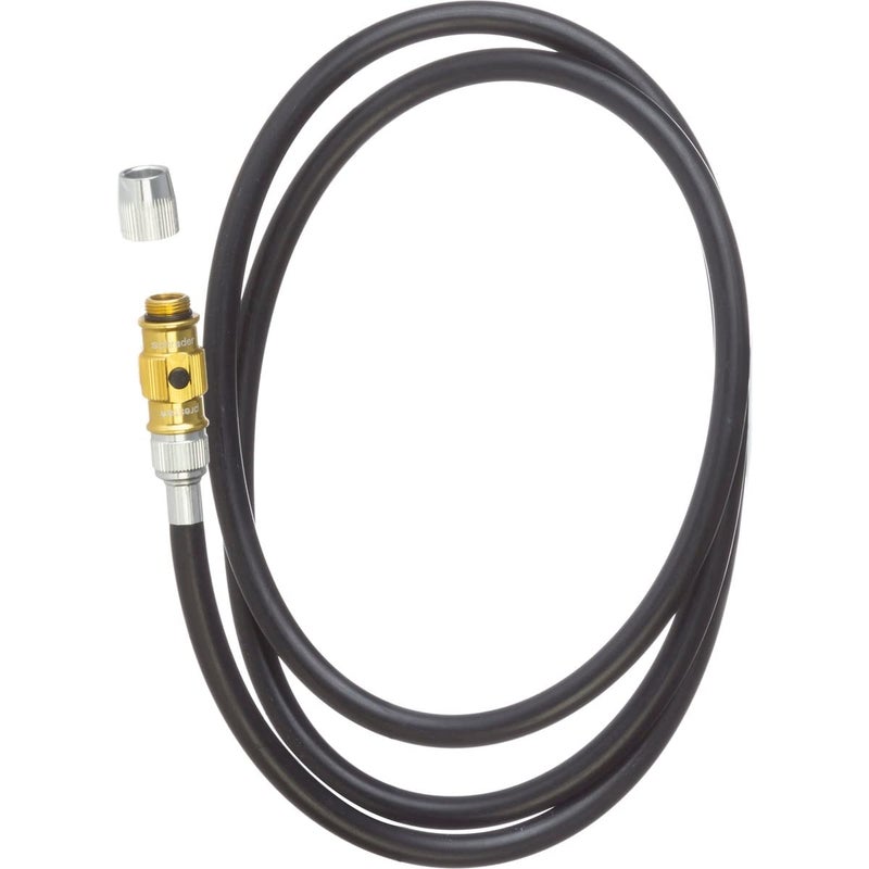 Lezyne Abs Floor Pump Hose, Gold/Hi Gloss - Image 1